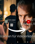 Arthur ist eine KI-generierte Figur, die als Erzähler durch das Video führt.