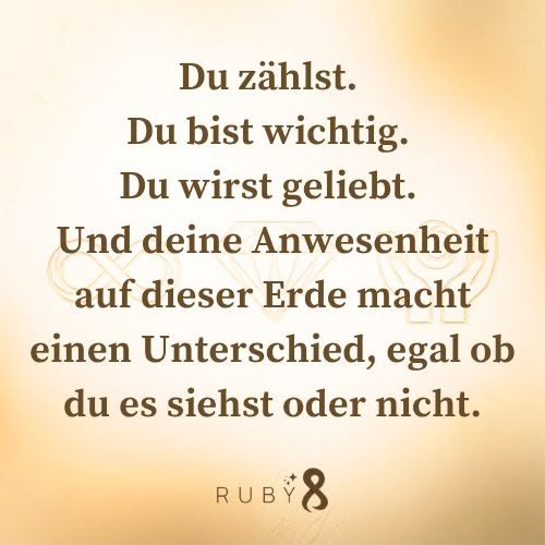 Du zählst