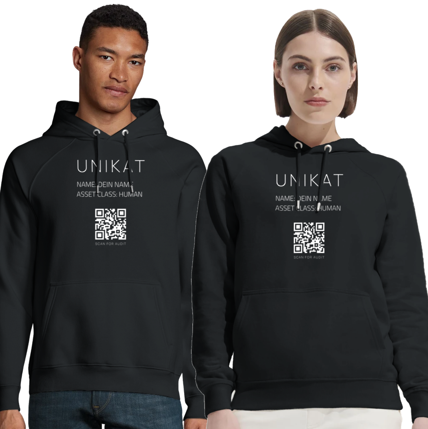 RUBY8 UNIKAT Hoodie [Inky] - Mirror Effect Experience
