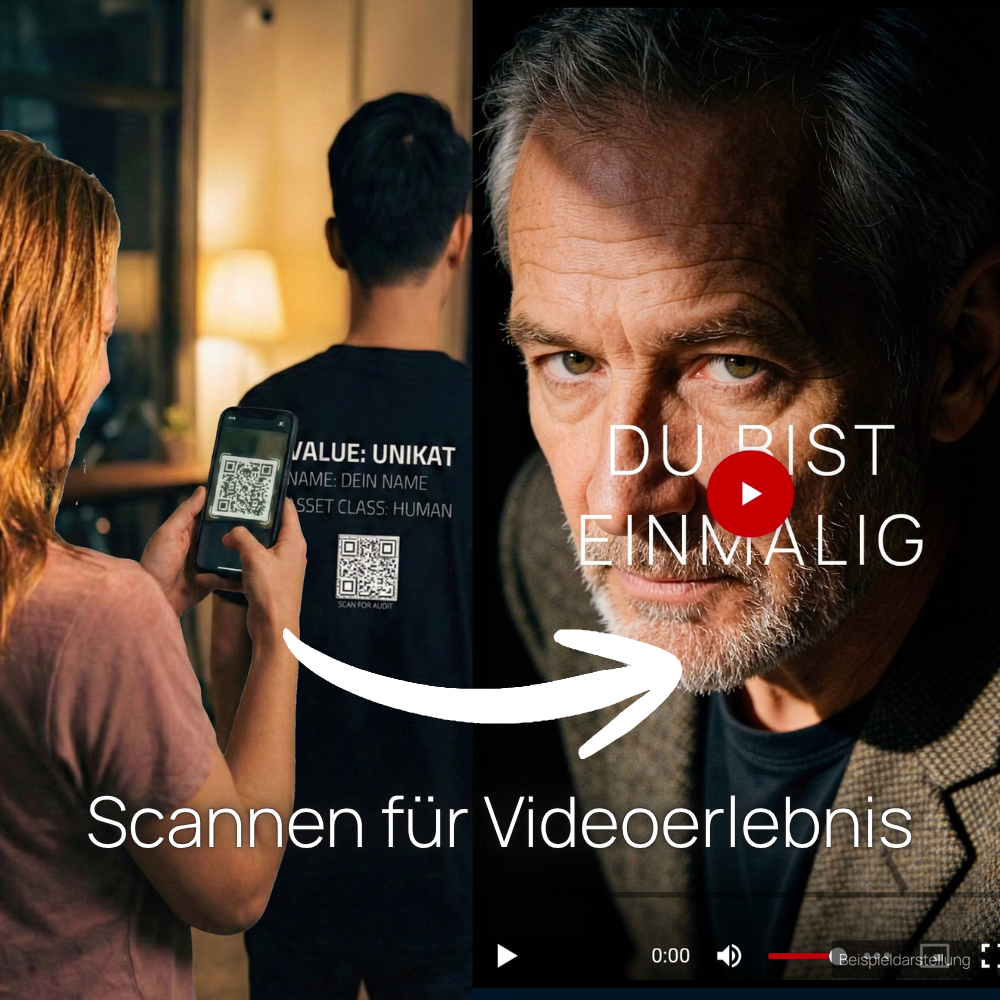 Arthur ist eine KI-generierte Figur, die als Erzähler durch das Video führt.