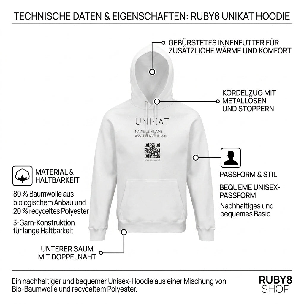UNIKAT UNISEX Hoodie b[BASIC]