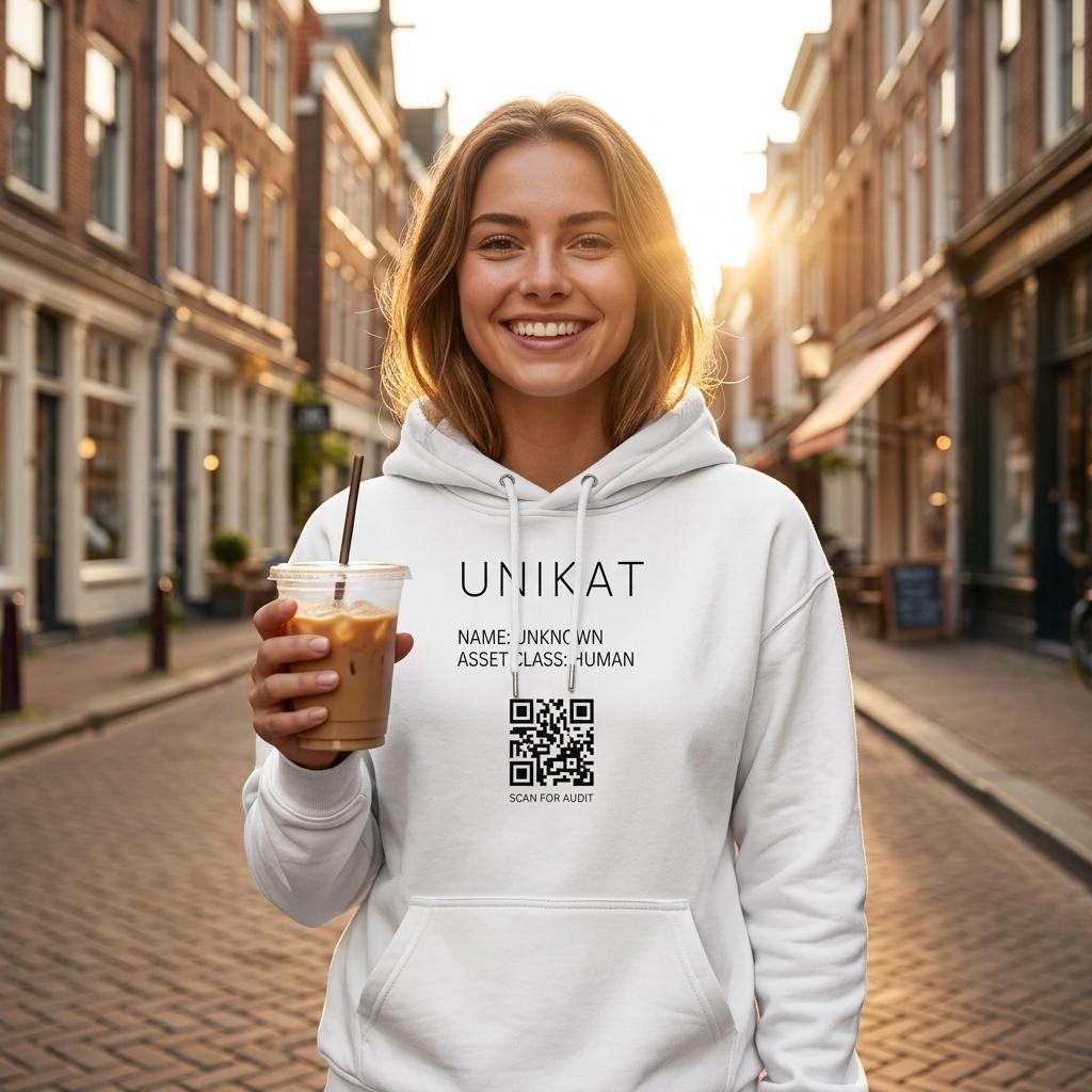 Hinweis zum Bild: Um Ressourcen zu schonen und Überproduktion zu vermeiden, nutzen wir für unsere Unikate digitale, KI-generierte Produkt-Visualisierungen. Dein Kleidungsstück wird erst nach der Bestellung real für dich bedruckt